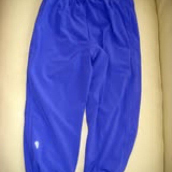 Ivivva by Lululemon🍋 Skill Leader Crop joggers purple lined drawstring size 12 - Picture 3 of 5